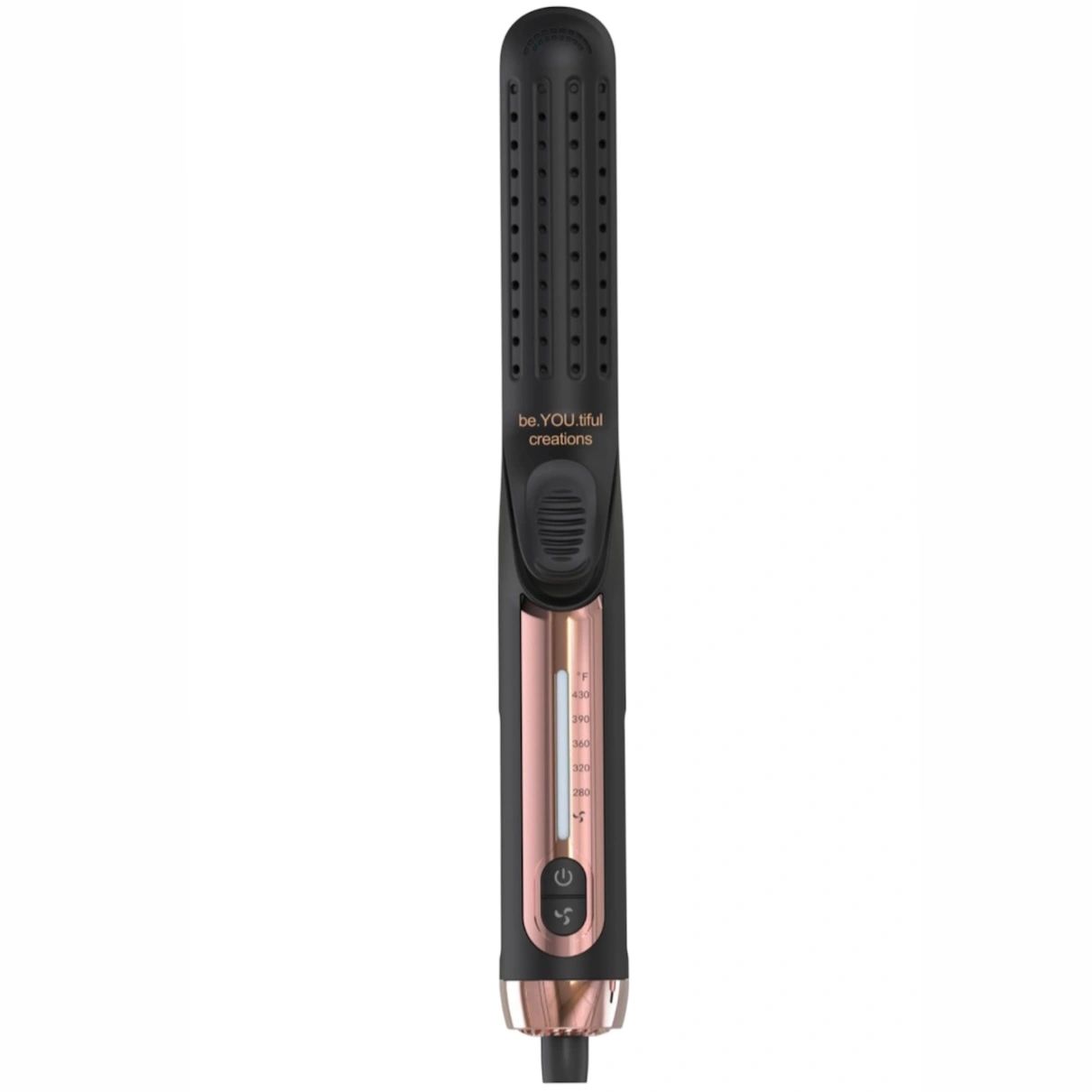 beYoutiful Creation Flat Iron in Black