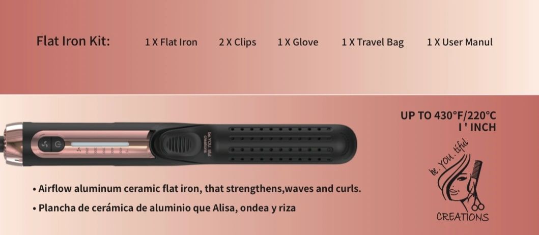 Flat Iron Kit contents and specifications